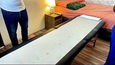 Deep Tissue Rubdown That Ends With A Surprise Release