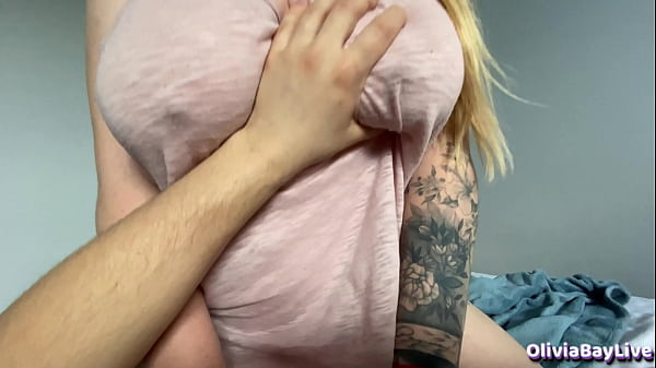 Step Brother Catches Step Sister Watching Porn And She’s Ready To Fuck – Olivia Bay