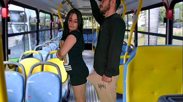 Student Getting Groped On The Bus In Public, Hot And Dirty!