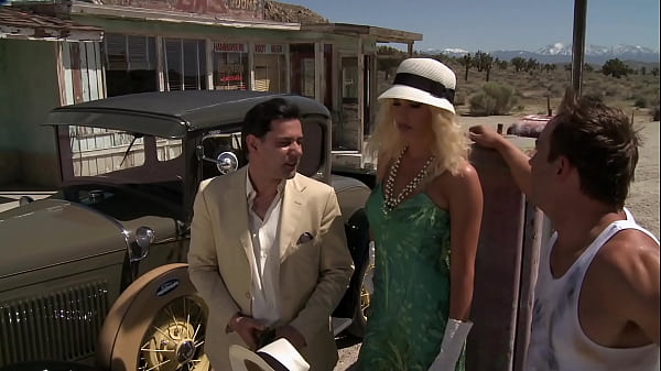 Retro Gangbang With A Mature Vixen