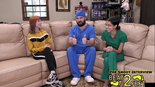 Casting Couch Foot Fetish Fantasy With Ditria Rose