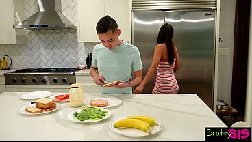 Isa Bella’s Filthy Mouth Takes Her Stepbro’s Cock To The Hilt, Then Pleads For A Hot Facial After Getting Pounded Doggystyle