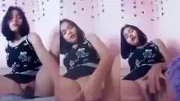Hot Teen Girl Touching Herself And Loving It