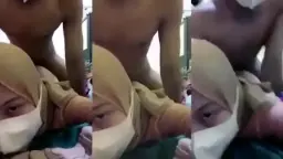 Jilbab Girl Ask For Massage, Ends Up Getting Fucked Hard.