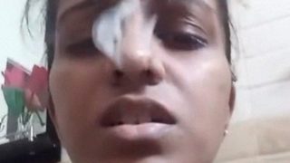 Lankan Tamil Chick Flashing Her Tits And Cunt For You.