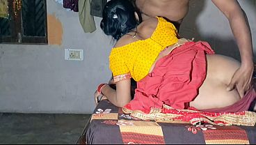 Hot Desi Bhabhi Getting Pounded Hard Doggystyle By Her Devar