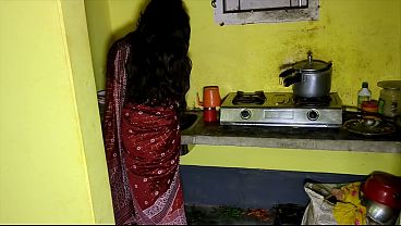 Devar Caught Bhabhi Alone In The Kitchen And Fucked Her Tight Pussy Raw.