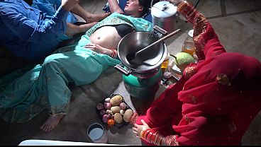 Watch My Indian Step Mom Get Nasty In The Kitchen While I Record Her Dirty Desi Cooking