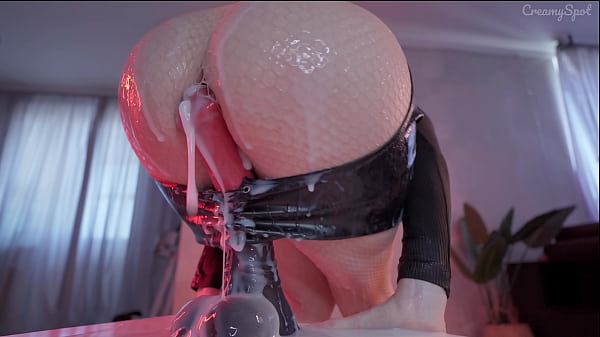 Office Lady Gets Wrecked By A Massive Monster Dick, Creampie Dripping Everywhere