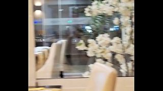 Horny Couple Compilation: Flashing Tits At A Restaurant, Beach Pussy Show, Public Jerk Off And Exhibitionist Fun