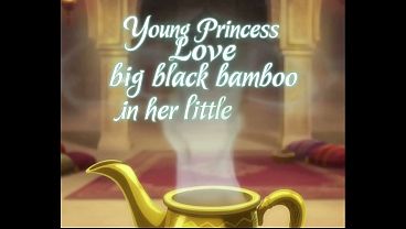 Young Arab Princess Craves Thick Black Bamboo Deep In Every Hole