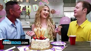 Natural Titted Little Stepdaughter Daisy Lavoy Tempts And Fucks Her Stepdaddy Hard