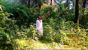 Mature Thick African Wife Gets Her Soaking Wet Pussy Drilled By Big Dick Pornstar Stepson Out In The Bushes