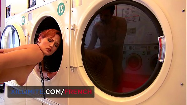 Steamy Laundromat Hookup With A Fiery French Redhead