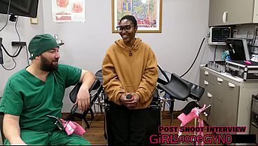 Daisy Mynx Gets Her Tight Pussy Spread Wide For The First Time By The Gyno’s Cold Metal Speculum.