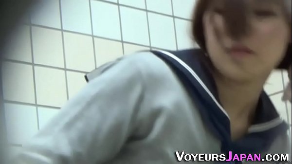 Watch A Hot Japanese Teen Girl Flick Her Bean