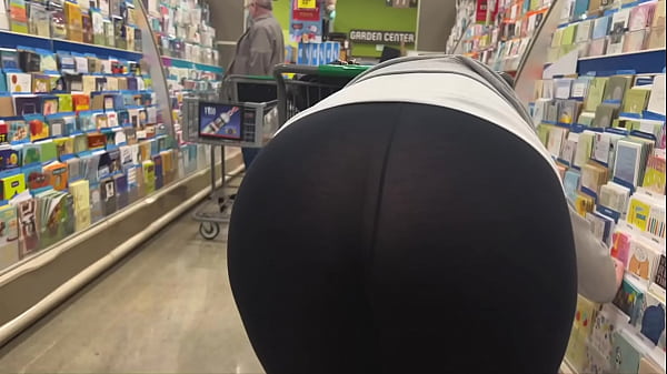 Mom At Walmart, Fat Ass In A See-through Wedgie, Damn