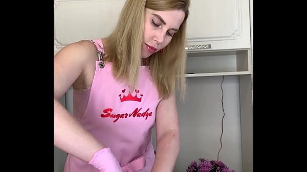 Russian Sexy Milf Waxing A Thick, Hairy Dick