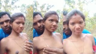 Adivasi Couple Gets Wild And Nasty Fucking In The Indian Jungle