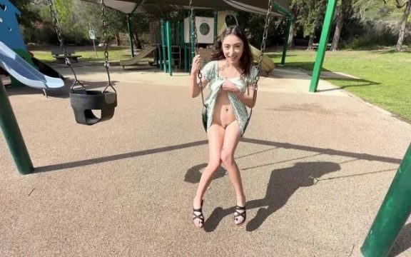 Bang! Amber Summer Gets Filled In Public—watch That Cum Drip