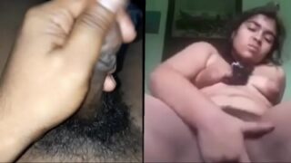 Sexy Indian Babe With Huge Tits Touching Herself