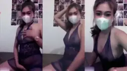 Transparent Lingerie Shows Off Brown Nipples, Mango Host Gets Wet And Ready