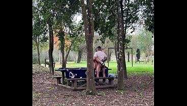 Stepmom Busted Getting Fucked In The Open Air