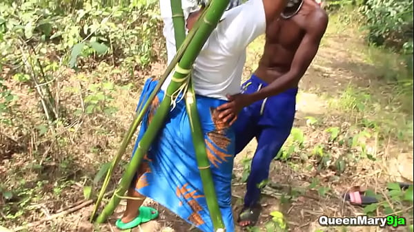 Hot Ebony Slut Tied To A Bamboo Pole And Pounded Rough