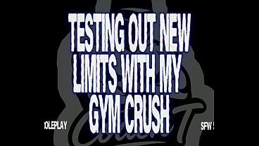 Pushing Boundaries With My Gym Buddy While We Explore New Limits Together.