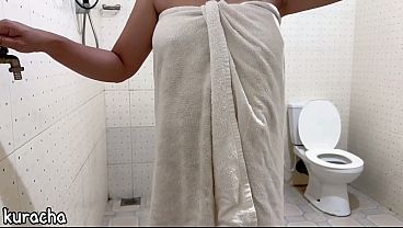 Doctor Catches Hospital Janitor Jerking Off While Watching Her Shower