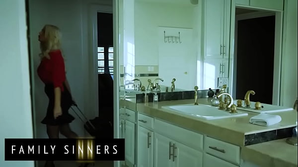 Blonde Milf’s Lonely Marriage Gets A Spicy Treat From Her Stepson