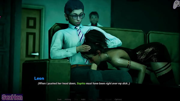 Wife Sneaks Under The Couch To Suck My Hard Cock While Her Husband Watches Me Shoot My Load Inside Her Mouth And Makes Her Swallow Every Drop | That New Teacher | Hentai Games P2