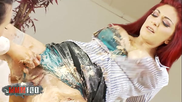 Two Busty Babes Get Nasty In A Steamy Food Porn Lesbian Scene