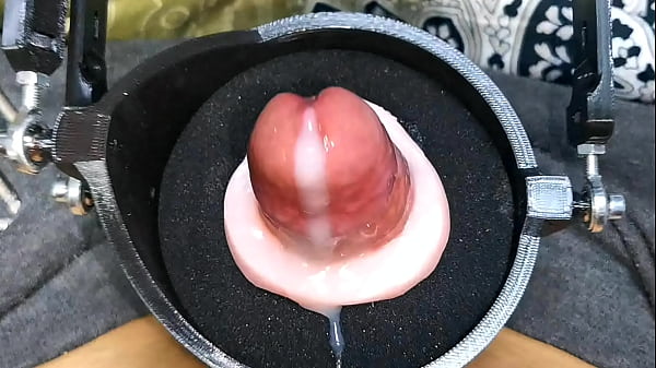 Watch This Machine Drain A Massive Load! Mind-blowing Orgasm! Giant Cumshot!