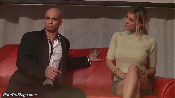 Public Threesome Fuckfest In Front Of Everyone