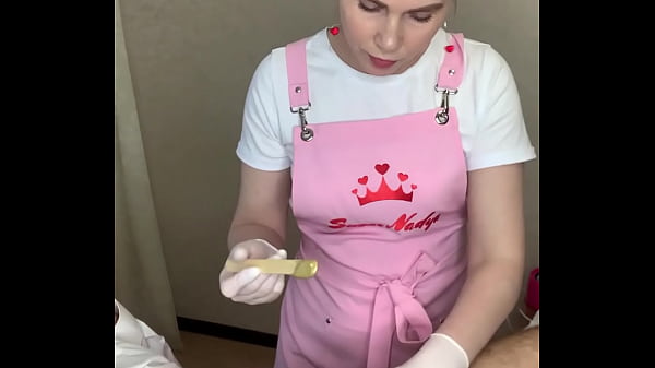Watch The Hottest Russian Depilation Queen Sugarnadya Teach You How To Wax A Dick For That Deep Bikini Look.