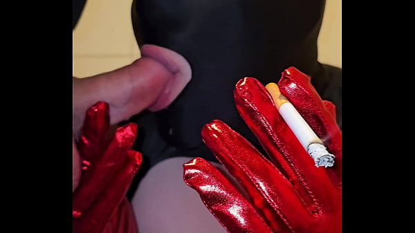 Watch This Thick Bbw Light Up And Get Off On Smoke Play.