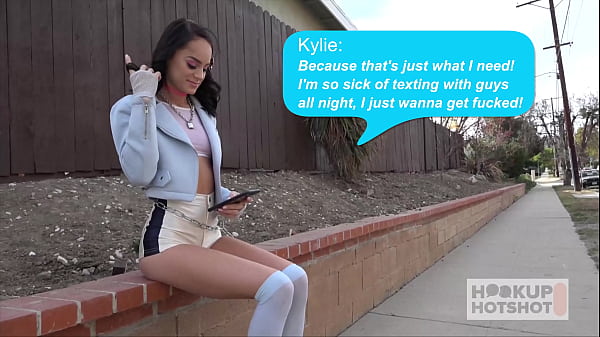 Filthy Slut Kylie Martin Takes A Rough, Hard Fucking Up Her Tight Ass