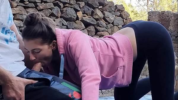 Outdoor Fuck With A Horny 18-year-old Brunette Teen Slut