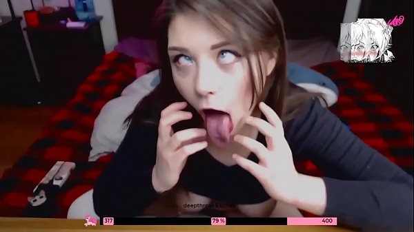 Watch Me Take Multiple Orgasms While Purring Through A Sloppy, Wet Blowjob.