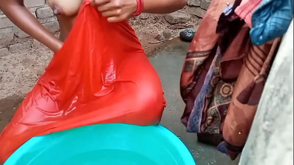 Hot Rati Taking A Steamy Shower In The Bathroom, Moaning In Hindi
