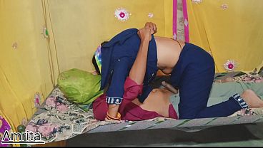 Steamy Indian Desi Step Brother-in-law Fucks His Sister-in-law Raw