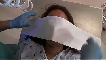 Annie Cruz Gets Her Holes Pounded By Three Doctors In The Surgery Room.