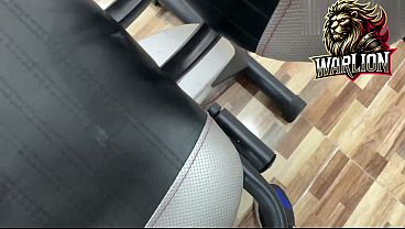 Massive Cock Gets Deepthroated By A Horny Little Slut In The Gym Locker Room