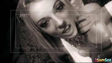 Blonde Milf Stacey Saran Gets Stuffed By Two Thick Cocks