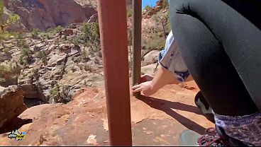 Damn, Fucking This Flawless Slut Outside In Nature – Horny Hiking Pov In 4k
