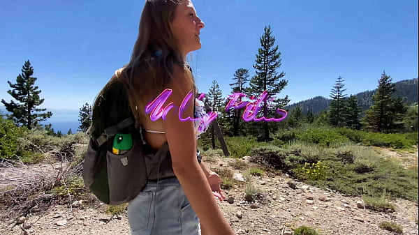 Massive Natural Tits Hiker Gets Fucked Hard On The Trail – Horny Hiking With Molly Pills – Point Of View