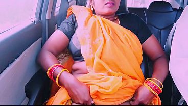 Indian Car Sex With Cheating Maid, Talking Nasty And Begging For More.
