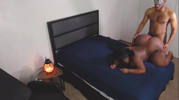 Ebony Bbw Takes Control, Blindfolds You, And Makes You Explode On Her Command