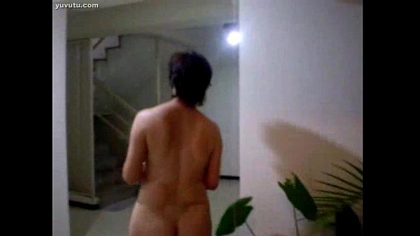 Mature Chinese Ass Dripping Wet While Watering Plants, Soaking Everything In Sight.